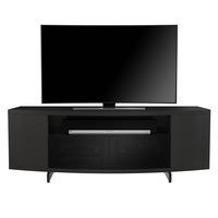 BDI Sweep 8438 Charcoal Stained Ash Media Console