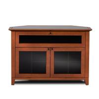 BDI Novia 8421 Natural Stained Cherry Corner TV Cabinet