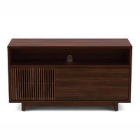 BDI Vertica 8556 Chocolate Stained Walnut Tall Media Console