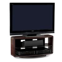 bdi valera 9724 espresso stained oak tv stand