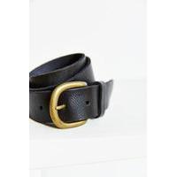 BDG Everyday Leather Belt, BLACK