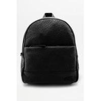 BDG Soft Faux-Leather Backpack, BLACK