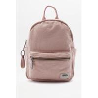BDG Canvas Mini Backpack, PINK