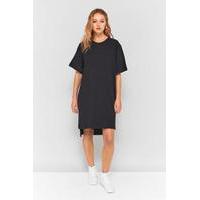 BDG Tobias T-Shirt Dress, BLACK