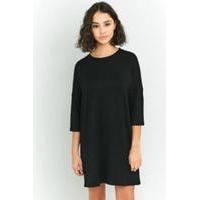 BDG Black T-shirt Dress, BLACK