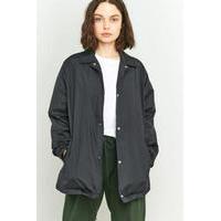 BDG Escape Black Coach Jacket, BLACK