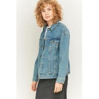 bdg oversized blue denim jacket light blue