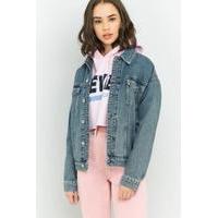 BDG Boyfriend Vintage Wash Denim Jacket, LIGHT BLUE