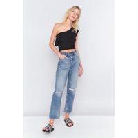 bdg jessye mid rise medium wash distressed jeans indigo