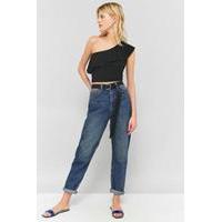 bdg vintage dark blue mom jeans indigo