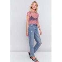 BDG Cheeky Mom Jeans, LIGHT BLUE