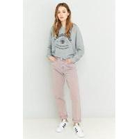 BDG Acid Washed Pink Mom Jeans, PINK