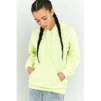 BDG Plain Overdye Hoodie, LIME