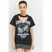 BDG Certified Choker T-shirt, BLACK