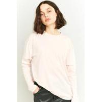 BDG Double Layer Long Sleeve T-shirt, PINK