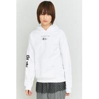 bdg graphic hoodie white