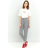 BDG Embroidered Japanese Text T-shirt, WHITE