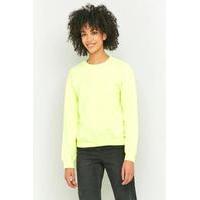 bdg plain sweatshirt yellow