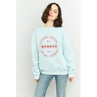 bdg wonder crew neck mint green sweatshirt mint