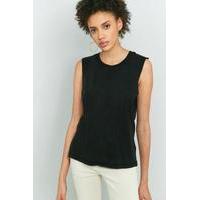 bdg muscle tank top black