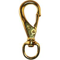 Beaver Brass Snap Hook/swivel No.3