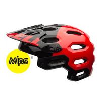 Bell Super 2 MIPS MTB Helmet Black/Red