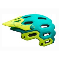 bell super 3 mtb helmet emeraldsear