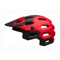 bell super 3 mtb helmet redblack