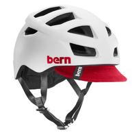 bern allston commuter helmet satin white