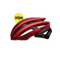 bell stratus mips road bike helmet redblack
