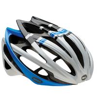 bell gage road bike helmet whiteblue