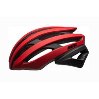 bell stratus road bike helmet red black