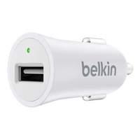 Belkin Premium Mixit Fast 2.4amp Usb Car Charger With Connected Equipment Warranty - White