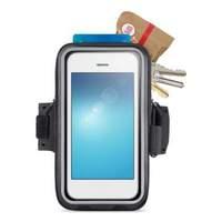 Belkin Storage+ Fitness Armband For Apple Iphone 6 & 6s With Zip Closure Pocket - Black