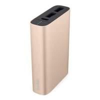 Belkin 6000mah Premium Battery Pack 3.4amp Shared Dual Usb Ports - Gold