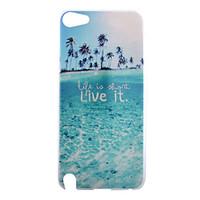 Beautiful Beaches Live Pattern PC Hard Back Cover Case for iPod Touch 5