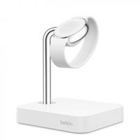 Belkin Watch Valet Charge Dock for Apple Watch Stainless Steel White