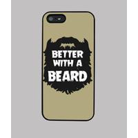 better with a beard - iphone 5