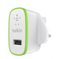 Belkin Ultra Fast 2.4 Amp USB iPad & Tablets Mains Charger (White)