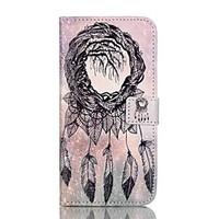 Bells Pattern PU Leather Case with Card Slot and Stand for iPhone 7 7plus 6s 6 Plus SE 5s 5