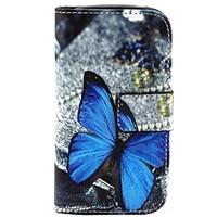 Beautiful Picture Pattern PU Leather Flip-open Full Body Case with Stand for Samsung Galaxy S3 Mini I8190N