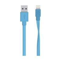 belkin mixit flat lightning to usb cable blue