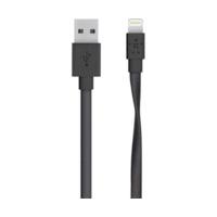 belkin mixit flat lightning to usb cable black