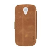 Belkin Leather Folio brown (Samsung Galaxy S4)