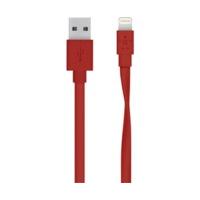 Belkin MIXIT Flat Lightning to USB Cable red