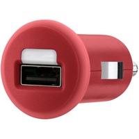 belkin micro car charger red