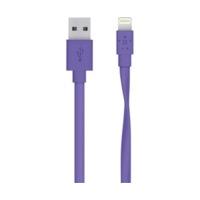 Belkin MIXIT Flat Lightning to USB Cable purple