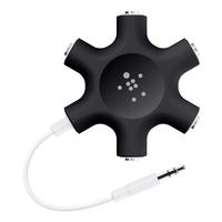 Belkin Rockstar Universal Multi-Headphone Splitter Black