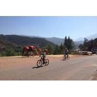 beginners on road bike tour of the atlas mountains from marrakech