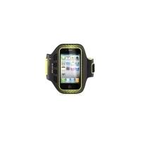 belkin easefit sport smartphone case armband nylon black clear lime